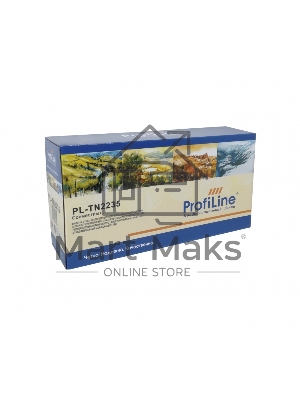 Картридж ProfiLine PL-TN-2235 для принтеров Brother HL-2130/2130R/2132/2132R/2135W/2220/2230/2240/2242D/2250/2270DW/2280DW/MFC-7360/7360N/7460DN/7860DW/DCP-7055/7055R/7055WR/7057/7057R/7060D/7060DR/7065DN/7070D/FAX-2840/2845R/2940 1200 копий