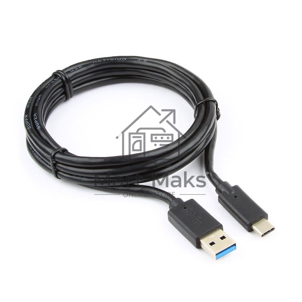 Кабель Cablexpert CCP-USB3-AMCM-6 Кабель USB3.0 AM/USB3.1TypeC, 1.8м, 