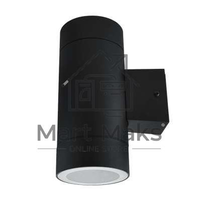 Светильник светодиодный GX53S-2B-ЦИЛИНДР GX53 IP65 230В уличный двусторон. подсветка черн. IN HOME 4690612023533