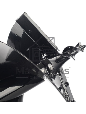 Шнек PATRIOT двухзаходный D 250B для грунта к бензобуру со сменными ножами, диаметр 250мм 742004457