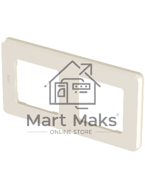 Рамка 2 поста слоновая кость Inspiria