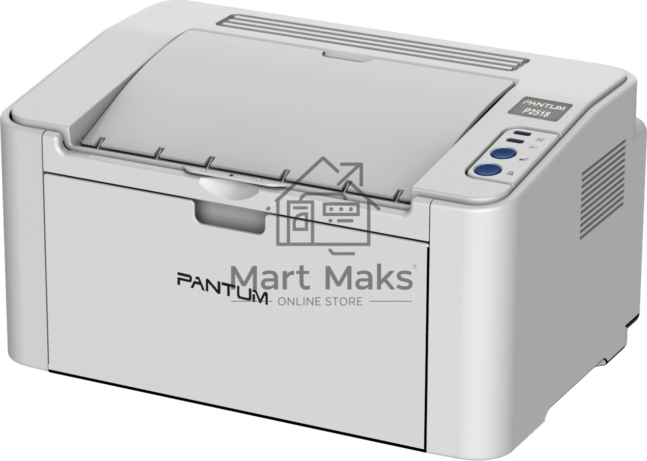 Принтер лазерный PANTUM P2518, A4, ч/б, печ. до 22 стр./мин., 600 x 600 dpi, USB