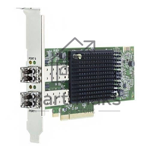 Контроллер LPe32002-M2 Gen 6 (32GFC), 2-port, 16Gb/s, PCIe Gen3