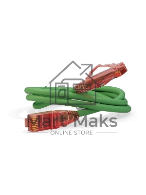 Патч-корд Hyperline U/UTP, Cat.5е, LSZH, 3 м, зеленый PC-LPM-UTP-RJ45-RJ45-C5e-3M-LSZH-GN