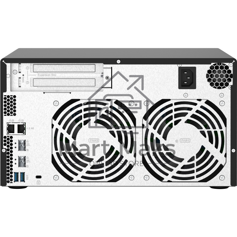Сетевое хранилище без дисков SMB QNAP TS-832PX-4G 8-Bay NAS, AL324 64-bit quad-core 1.7GHz, 4GB DDR4 SODIMM RAM (up to 1x16 GB), 8 x 3.5