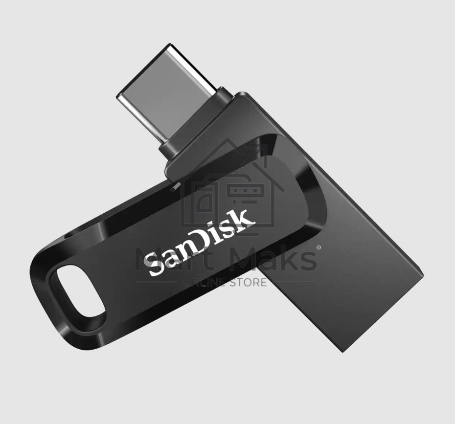 Флешка USB Sandisk 512Gb Ultra Dual Drive Go SDDDC3-512G-G46 USB3.1 черный