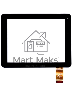 Сенсорное стекло (тачскрин) PINGBO PB80A8898-R1 R2. черное