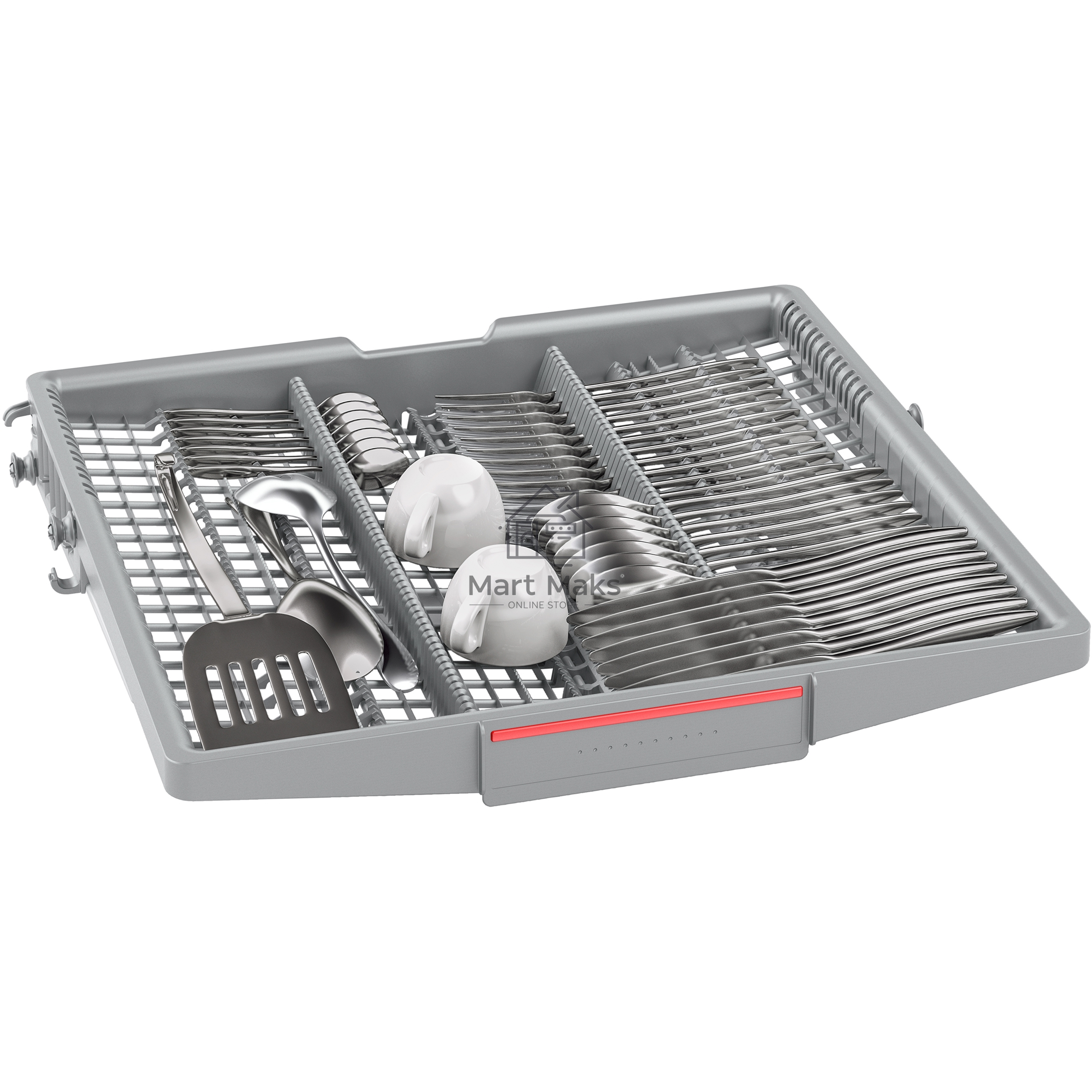 Посудомоечная машина Bosch SMS6EMI65Q, нержавеющая сталь, 60 см, 13 компл., 46 дБ, класс A