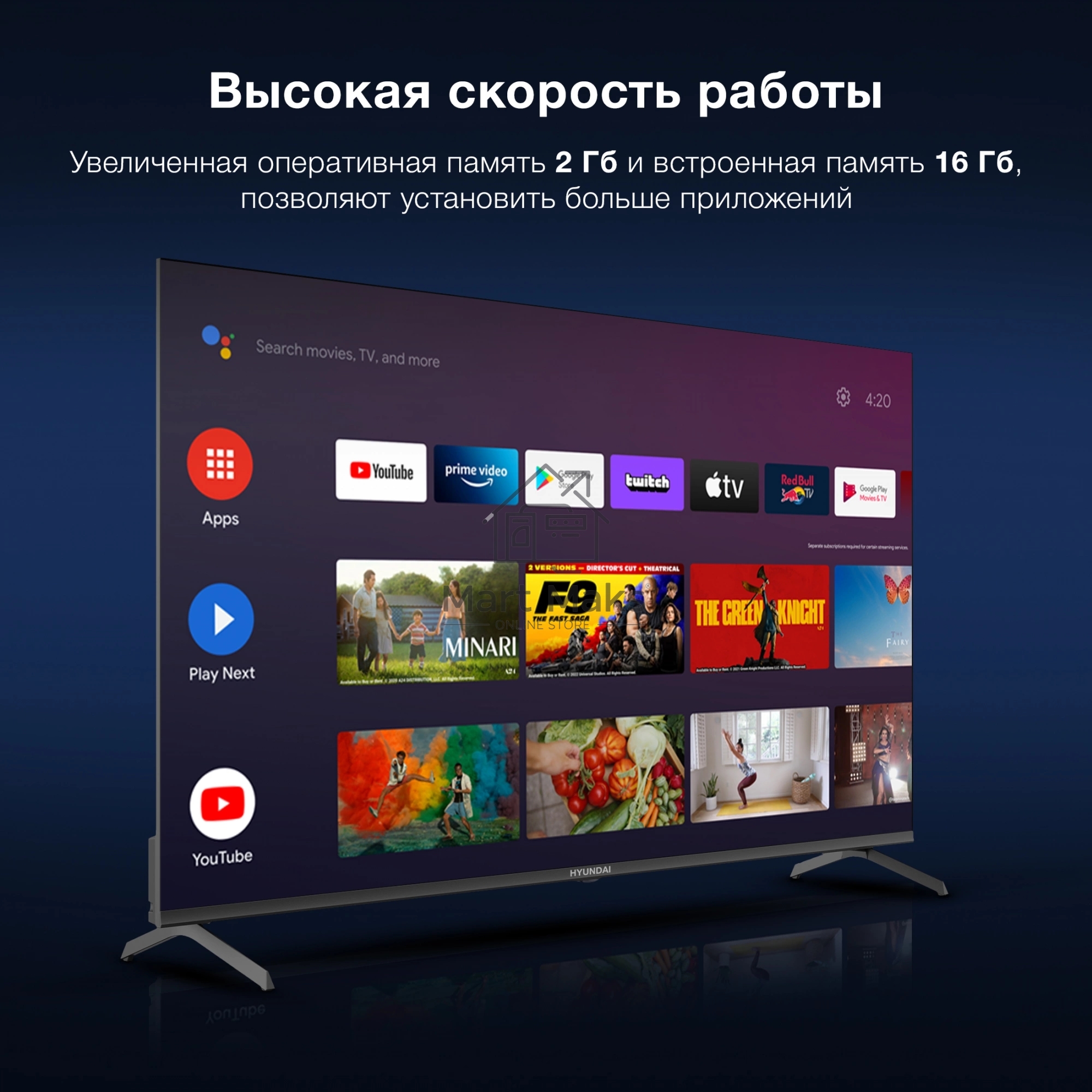 Телевизор Hyundai 50