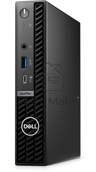 Неттоп Dell Optiplex 7020 MFF Core i3-14100T, 8GB, 512GB SSD, Intel UHD Graphics 770, WLAN + BT, KB ENG, Mouse, Linux Ubuntu,2YW