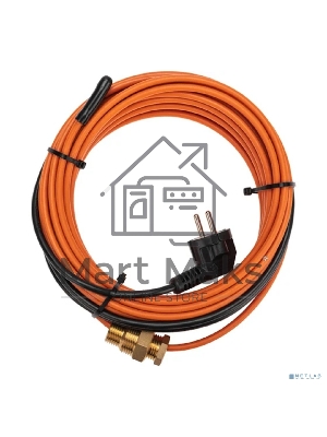 Кабель греющий саморегулирующийся 10 ККНС 2ЛПп-ЭЛ 65/85, в трубу, 10м/100Вт PROconnect