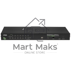 Переключатель KVM ATEN CS1716A-AT-G 16-port, USB, rackmountable, в компл. кабели 2x1.8м