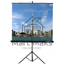 Экран на штативе Lumien Eco View 153x203см (раб.область147х197 см) Matte White с возможностью настенного крепления 4:3