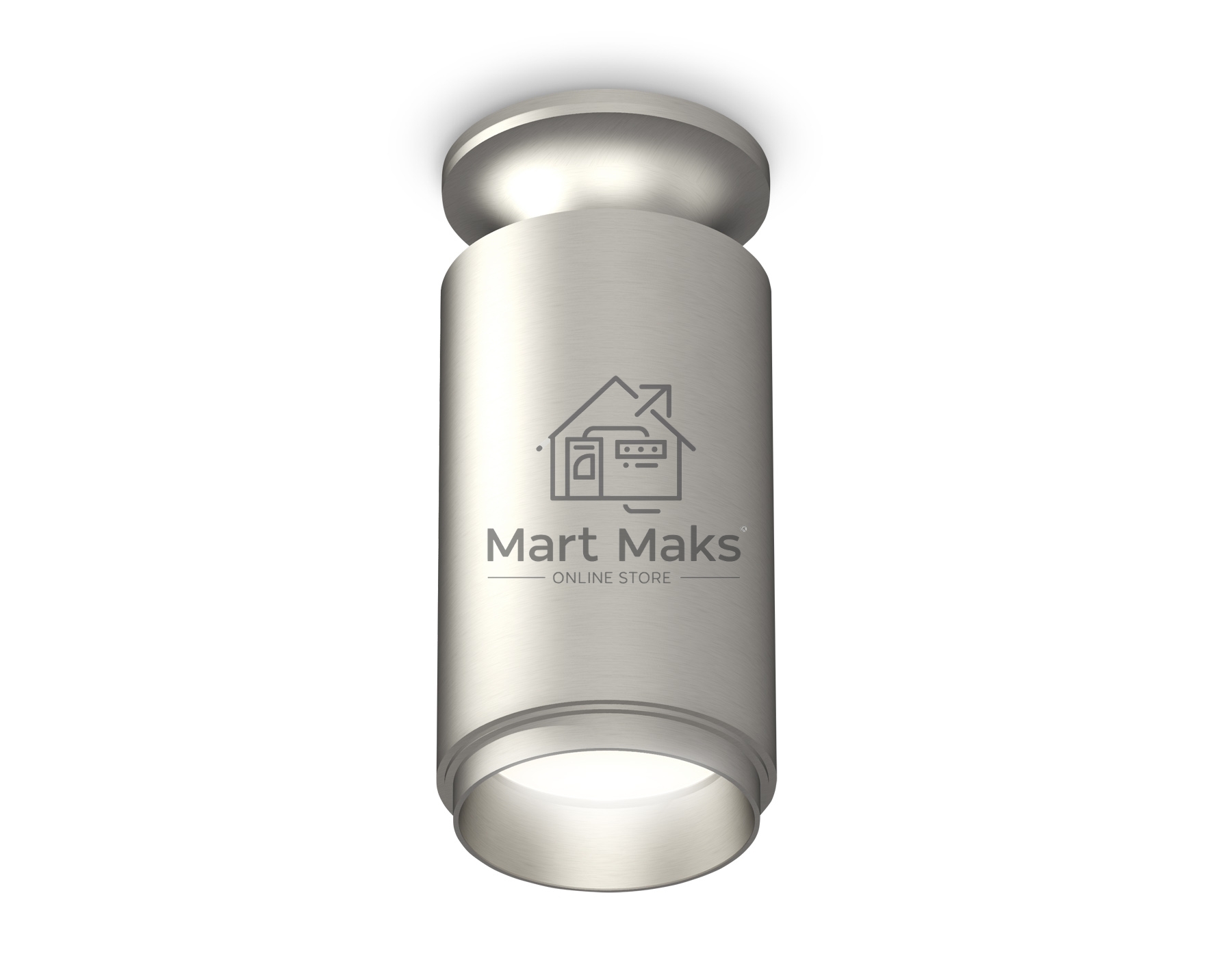Светильник Ambrella Light XS6324080 SSL/MCH серебро песок/хром матовый MR16 GU5.3 (N6904, C6324, N6123)