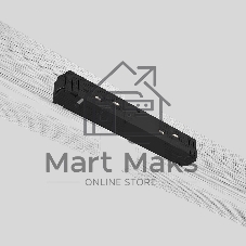 Прямой коннектор Elektrostandard Slim Magnetic черный 95135/00