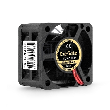 Вентилятор 12В DC ExeGate ExtraSilent ES04020S2P (40x40x20 мм, Sleeve bearing (подшипник скольжения), 2pin, 5500RPM, 24dBA)