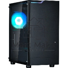 Компьютерный корпус Zalman ZM-T4 plus черный без БП mATX 1x80мм 3x120мм 1xUSB 2.0 1xUSB 3.0 audio bott PSU