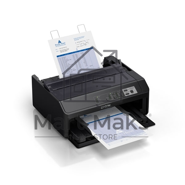 Принтер Epson FX-890II (C11CF37401), матричный A4, 9х2-игольный (80 колонок), высокоскоростной (735 cps), до 6 экземпляров одновременно (1 оригинал + 5 копий), ресурс ленты: 7,5 млн. символов, USB, LPT, для больших объемов печати