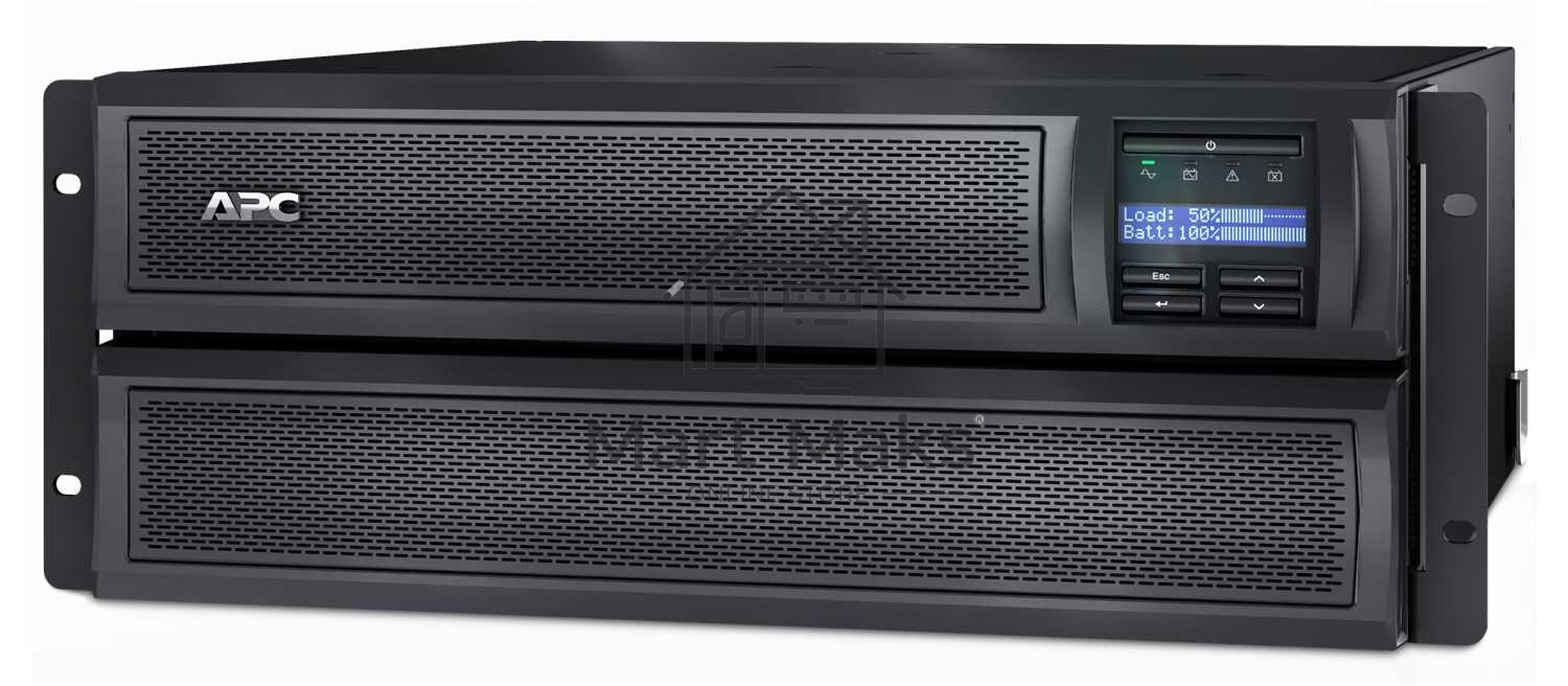 Источник бесперебойного питания APC Smart-UPS X SMX2200RMHV2U 1980Вт 2200ВА черный
