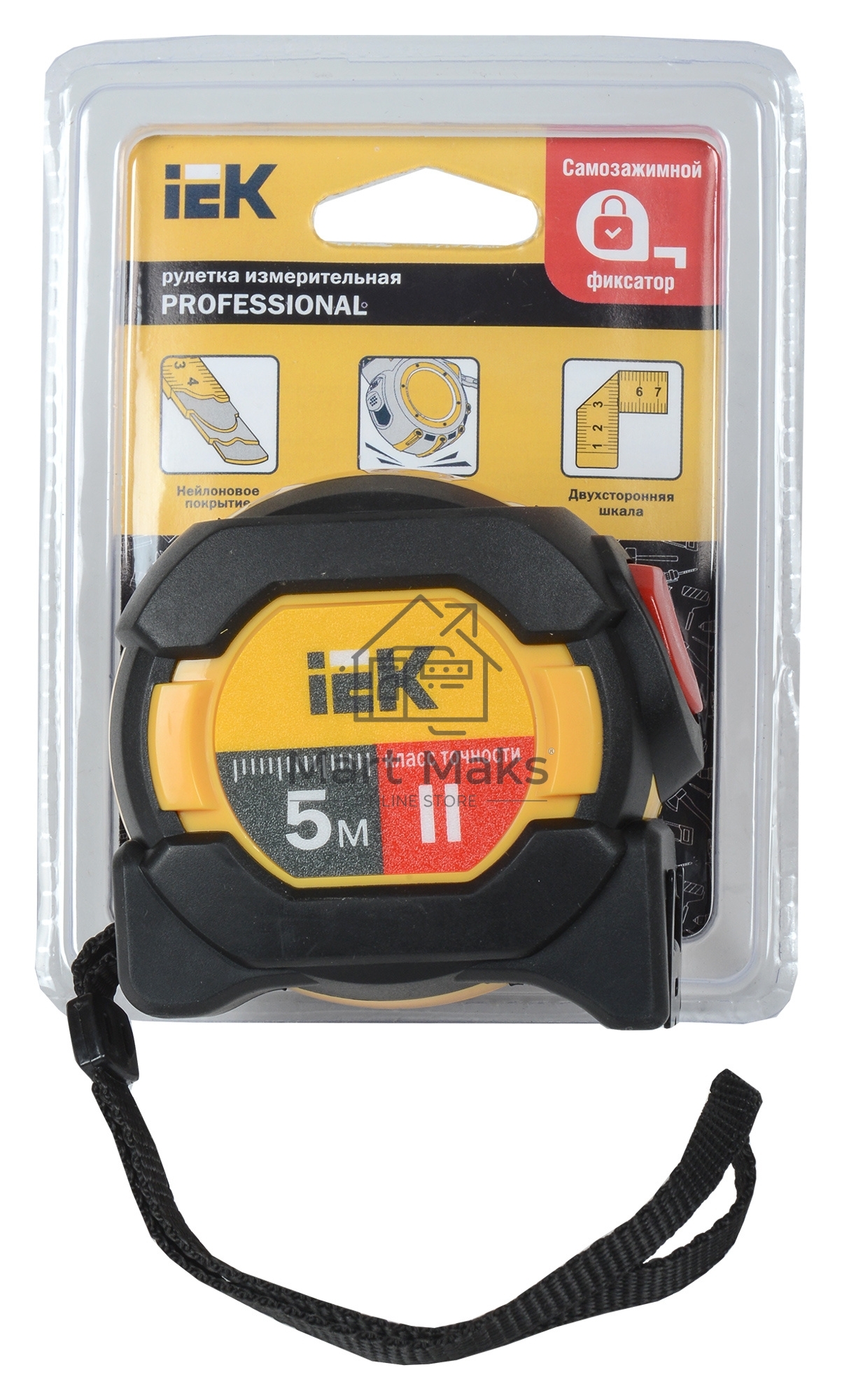 Рулетка измерительная Professional 5м IEK TIR10-3-005