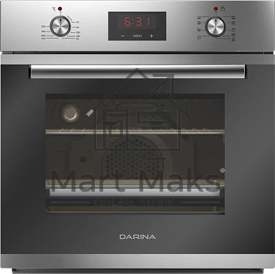 Духовой шкаф электрический Darina 1U5 BDE 112 708 X5 серебристый, встраиваемый