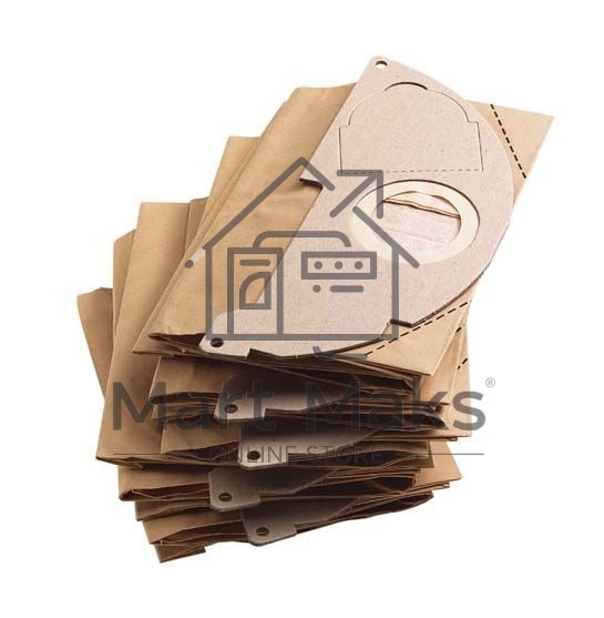 Мешок Karcher 69043220бумажные фильтр-мешки 5 шт (а 2054/wd 2 200)
