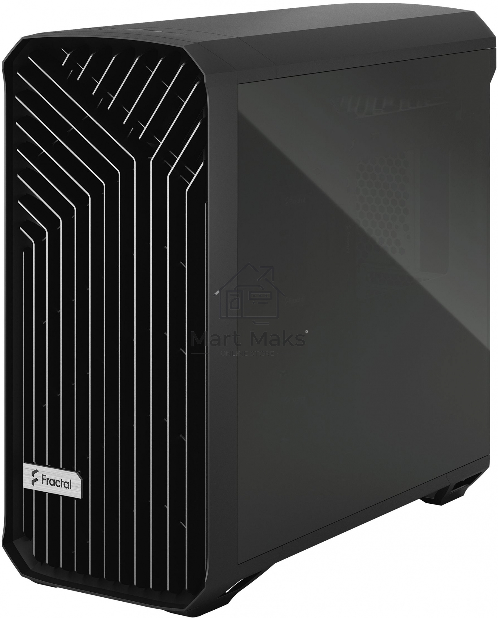 Компьютерный корпус Fractal Design Torrent Black TG Light Tint / E-ATX, TG, 2x3.5, 4x2.5, 7xPCI, 1xUSB-C, 2xUSB3.0 / 2x180mm, 3x140mm fans inc. / FD-C-TOR1A-01