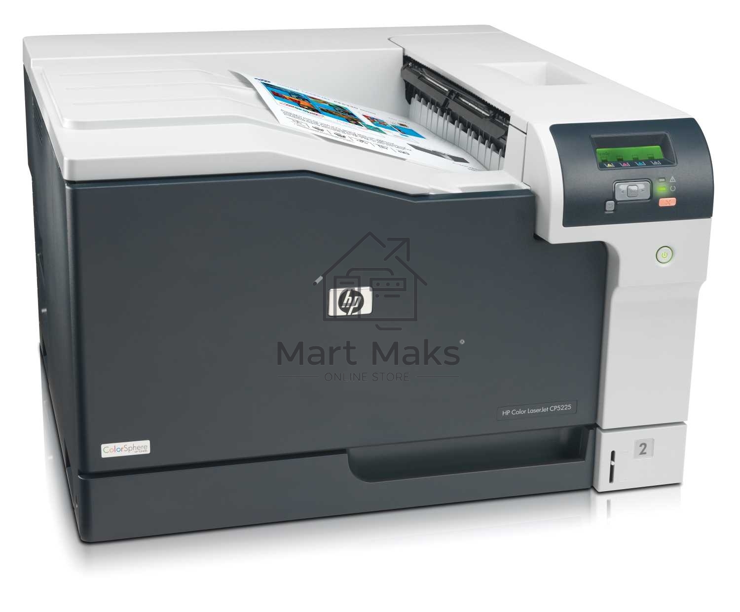 Принтер лазерный HP Color LaserJet CP5225dn (CE712A), A3, цветной, печ. до 20 стр/мин., 600 x 600 dpi, USB, RJ-45