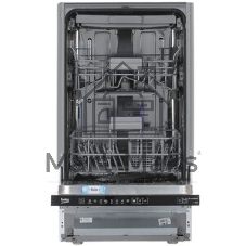 Встраиваемая посудомоечная машина Beko BDIS38121Q, белый, 44.8 см, 11 компл., 46 дБ, класс A