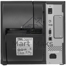 Принтер этикеток TSC ML341P (ML341P-A001-0202) стационарный, термотрансферная печать и прямая термопечать, 300 dpi, 152 мм/сек, Ethernet, RS-232, USB, Wi-Fi, черный