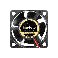 Вентилятор 12В DC ExeGate ExtraSilent ES04020S2P (40x40x20 мм, Sleeve bearing (подшипник скольжения), 2pin, 5500RPM, 24dBA)