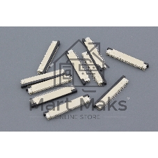 Разъем FPC Half Coverage Bottom Contact 0.8K-BX-24PWB 24 pin высота 2мм шаг 0,8мм 10 шт