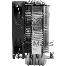 Устройство охлаждения(кулер) Thermalright Burst Assassin 120 SE ARGb Soc-AM5/AM4/1200/1700/1851 серебристый/черный 4-pin 25.6dB Al+Cu 510gr Ret (BA120-SE-ARGb)