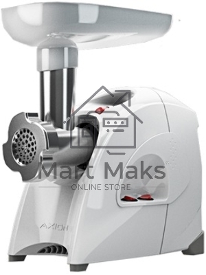 Мясорубка электрическая Аксион М41.01 1700Вт белый