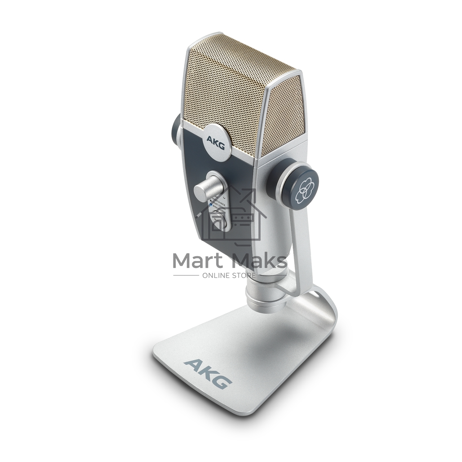 Микрофон AKG  AKG C44-USB, серый