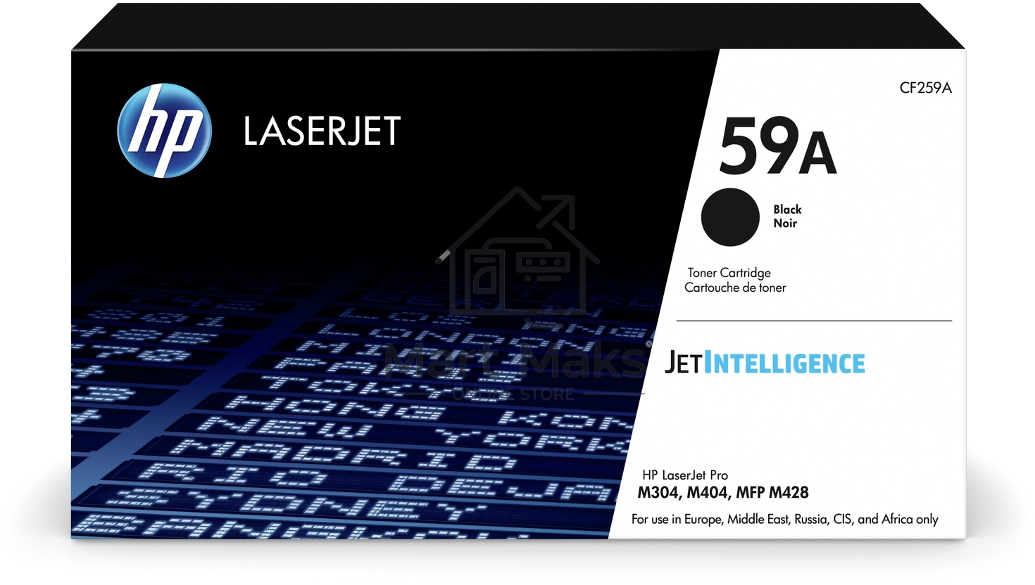 Картридж лазерный 59A для HP LJ M304/M404/MFP M428, 3К черный CF259A(3000 стр)