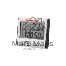 Метеостанции Rexant RM-011 Термогигрометр комнатный с часами и функцией будильника