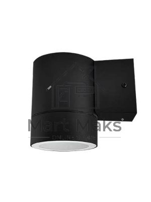 Светильник светодиодный GX53S-1B-ЦИЛИНДР GX53 IP65 230В уличный односторон. подсветка черный IN HOME 4690612023519