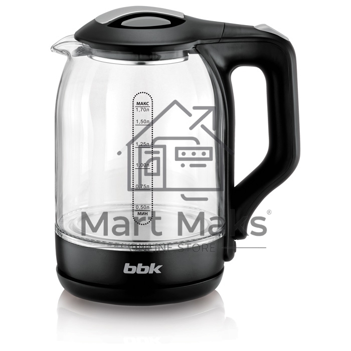 Чайник электрический BBK EK1724G черный