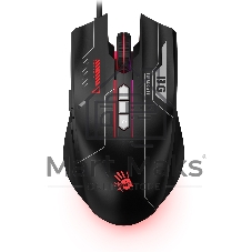 Мышь проводная A4Tech Bloody ES7 черный, 6000 dpi, USB, кнопки - 8