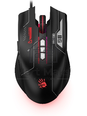 Мышь проводная A4Tech Bloody ES7 черный, 6000 dpi, USB, кнопки - 8