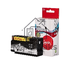 Струйный картридж Sakura CZ133A (№711 Black) для HP, черный, 73 мл.