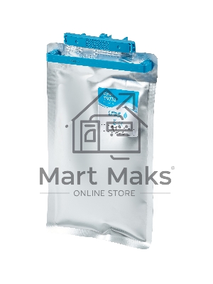 Контейнер с чернилами Sakura C13T973200 (T9732 C) для Epson, голубой, 22000 к.