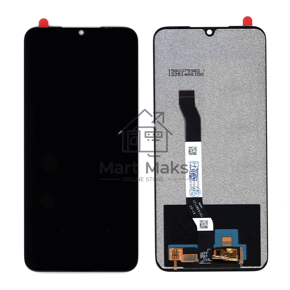 Дисплей для Xiaomi Redmi Note 8, Redmi Note 8 2021 (HC) черный