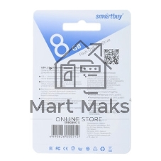 Флешка USB Smartbuy 8 Gb USB <USB 2.0> Smartbuy V-Cut серебристый(SB8 GbVC-S)