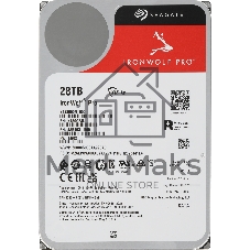 Жесткий диск HDD Seagate IronWolf Pro 28Tb 7200rpm SATA 512Mb 3.5