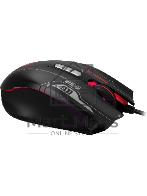 Мышь проводная A4Tech Bloody ES7 черный, 6000 dpi, USB, кнопки - 8