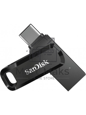 Флешка USB Sandisk 128Gb Ultra Dual Go SDDDC3-128G-G46 USB3.1 черный