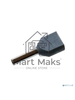 Наконечник штыревой втулочный изол. НШвИ(2) 0.75-8 (уп.50шт) EKF nhvi2-0.75-8