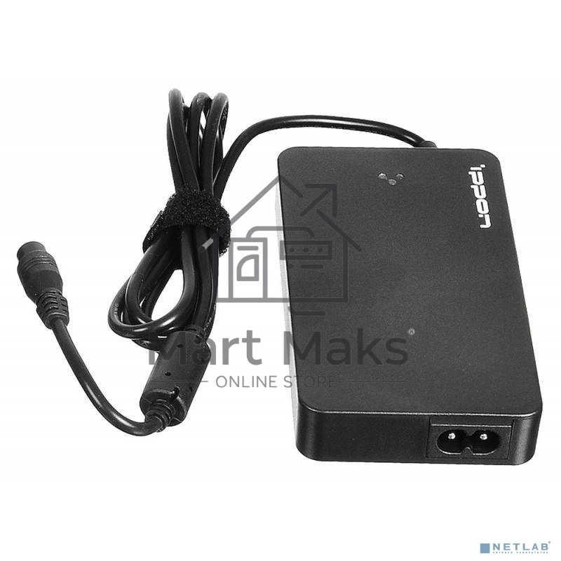 Блок питания Ippon S65U автоматический 65W 15V-19.5V 8-connectors 4.3A 1xUSB 2.1A от бытовой электросети LED индикатор